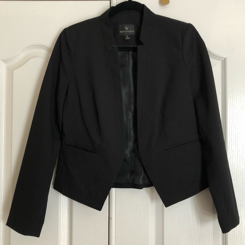 Worthington Open Front Blazer